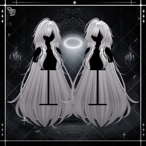 「VRC Hair」 Fallen Tensi Hair 𓆩♱𓆪 缩略图 19