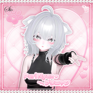 「VRC Hair」 Puri Nyan ♥ Hair =^.^= 缩略图 9