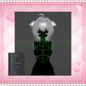 「VRC Hair」 Puri Nyan ♥ Hair =^.^= 缩略图 15