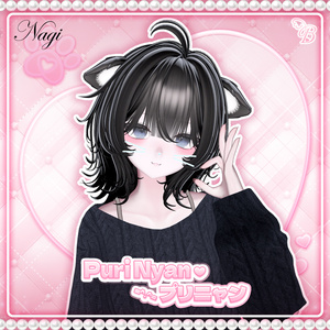 「VRC Hair」 Puri Nyan ♥ Hair =^.^= 缩略图 7