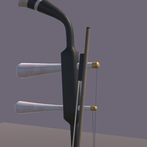 二胡【VR向け 3Dモデル】 缩略图 4