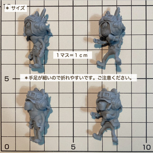 こおにボット 試作00号 (塗装済みソフビ人形) - molding mule - BOOTH