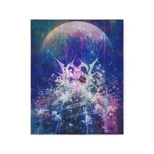 油絵 絵画 森の白い花道 - arashi1783 - BOOTH