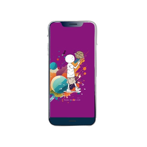 「坊太のバスケ」イラストスマホ用壁紙