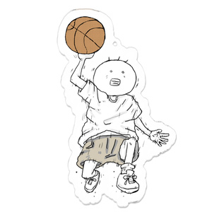 「坊太のダンク」イラストアクリルキーホルダー