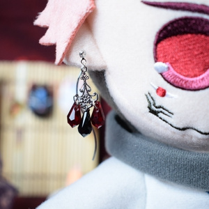 ティアラ風バレッタ スワロフスキー ハンドメイド - jyuuu(glass