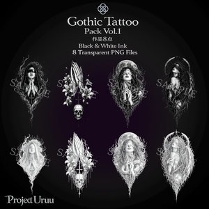 Gothic Tattoo Pack Vol.1