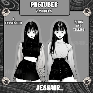 [PNGTUBER] Streaming Vtuber | Kpop style | Junji ito | Idol | Set | 2D