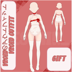 [VRoid Daemoness Costume] FREE Outfit | VRoid Preset | Vtuber Starter Pack | Texture | Costume | VRoid Clothes and Textures