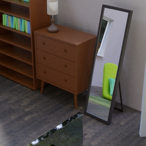 【3D素材‗fbx】立鏡