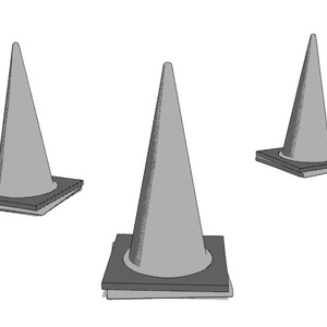 【3D素材‗fbx】カラーコーン 缩略图 3