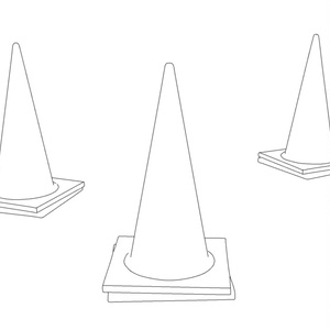 【3D素材‗fbx】カラーコーン 缩略图 4