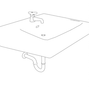 【3D素材_fbx】洗面台 缩略图 4