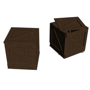 【3D素材_fbx】木箱 缩略图 2