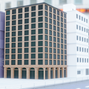 【3D素材_fbx】ビル