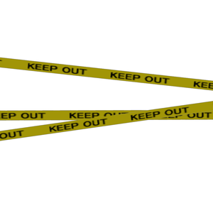【3D素材_fbx】バリケードテープ(KEEP OUT)