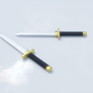 【3D素材_fbx】短剣