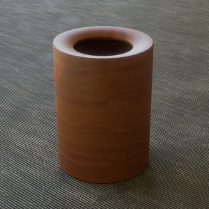 【3D素材_fbx】ゴミ箱