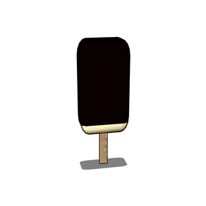 【3D素材_fbx】チョコアイスバー