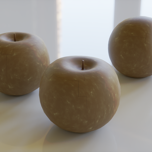 【3D素材_fbx】梨