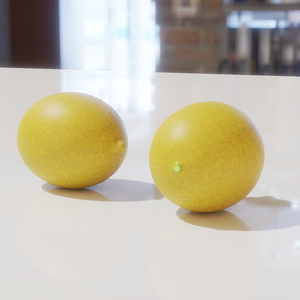 【3D素材_fbx】レモン