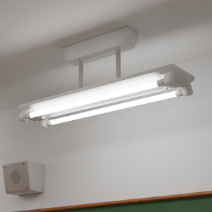 【3D素材_fbx】蛍光灯