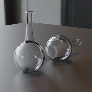 【3D素材_fbx】丸底フラスコ