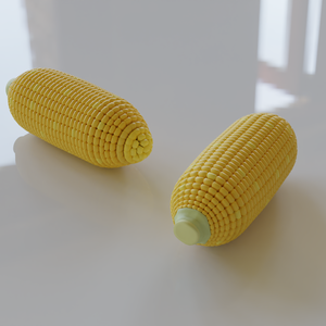 【3D素材_fbx】とうもろこし