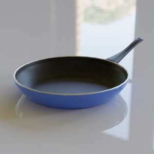 【3D素材_fbx】フライパン