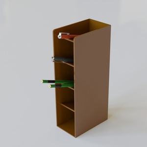 【3D素材_fbx】ペン立て