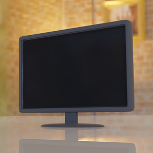 【3D素材_fbx】テレビ(簡易)