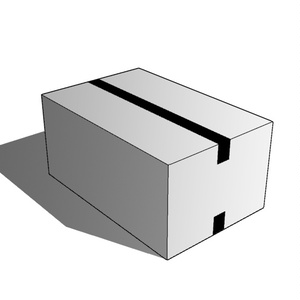 【3D素材_fbx】ダンボール(閉) 缩略图 4