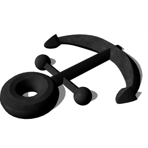 【3D素材_fbx】いかり 缩略图 3