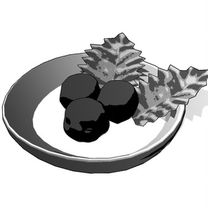 【3D素材_fbx】梅干し 缩略图 4