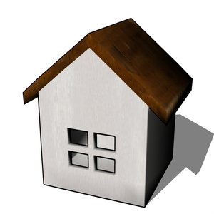 【3D素材_fbx】ミニチュアハウス 缩略图 3