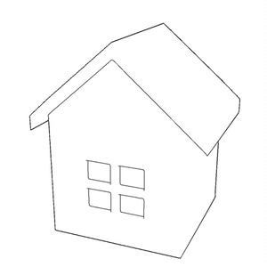 【3D素材_fbx】ミニチュアハウス 缩略图 5
