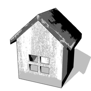 【3D素材_fbx】ミニチュアハウス 缩略图 4