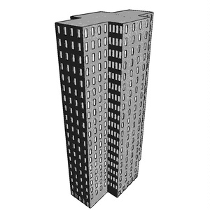 【3D素材_fbx】ビル 缩略图 4