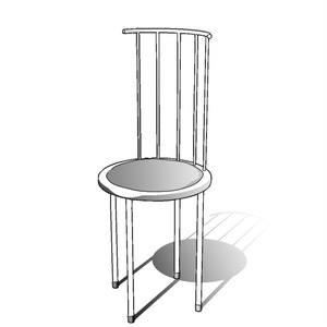 【3D素材_fbx】イス 缩略图 4