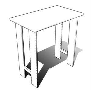 【3D素材_fbx】テーブル 缩略图 4