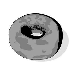 【3D素材_fbx】ドーナッツ 缩略图 4