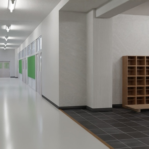 【3D素材_fbx】昇降口 缩略图 3