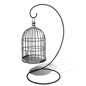 【3D素材_fbx】鳥かご 缩略图 4