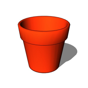 【3D素材_fbx】植木鉢 缩略图 3