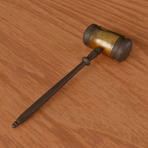 【3D素材_fbx】ガベル 缩略图 2