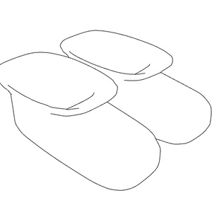 【3D素材_fbx】バスシューズ 缩略图 5