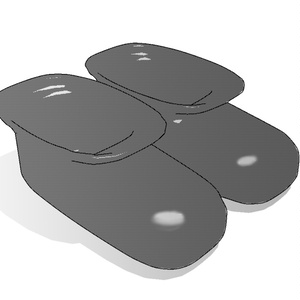 【3D素材_fbx】バスシューズ 缩略图 4