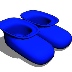 【3D素材_fbx】バスシューズ 缩略图 3