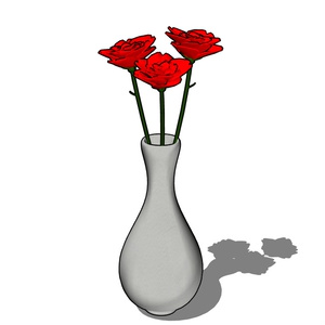 【3D素材_fbx】薔薇 缩略图 3