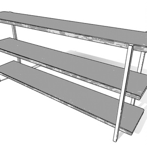 【3D素材_fbx】棚 缩略图 4